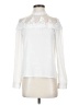 Shein Ivory Long Sleeve Blouse Size S - photo 1