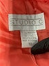 Studio C 100% Polyester Orange Blazer Size 10 - photo 6