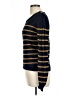 I Love H81 Stripes Blue Pullover Sweater Size L - photo 5