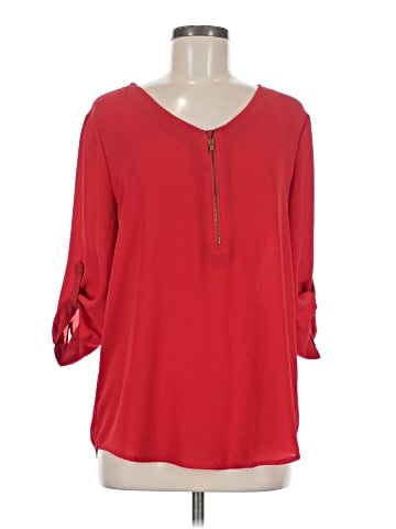 Tacera 3/4 Sleeve Blouse (view 1)