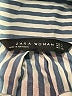 Zara Stripes Blue 3/4 Sleeve Blouse Size S - photo 7