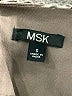 MSK Brown Long Sleeve Blouse Size S - photo 7