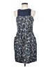 Walter Paisley Blue Cocktail Dress Size 2 - photo 1