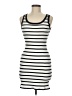Love Tree Stripes White Casual Dress Size M - photo 1