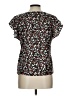 Unbranded Black Short Sleeve Blouse Size L - photo 2