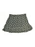 Hurley 100% Viscose Floral Gray Green Skirt Size 12 - 13 - photo 2