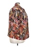 Unbranded 100% Polyester Print Brown 3/4 Sleeve Blouse Size 4X - photo 4