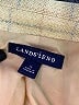 Lands' End Plaid Tan Gold Blazer Size 12 - photo 3