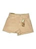 Vanilla Star 100% Cotton Tan Khaki Shorts Size 9 - photo 1