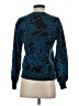 Ann Taylor Paisley Blue Pullover Sweater Size XS - photo 2
