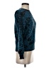 Ann Taylor Paisley Blue Pullover Sweater Size XS - photo 4