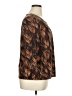 Kim Rogers 100% Polyester Brown 3/4 Sleeve Blouse Size XL (petite) - photo 4