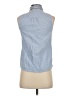 J.Crew Blue Sleeveless Blouse Size 0 - photo 2