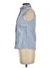 J.Crew Blue Sleeveless Blouse Size 0 - photo 5