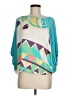 VOOM by Joy Han Teal 3/4 Sleeve Blouse Size M - photo 1