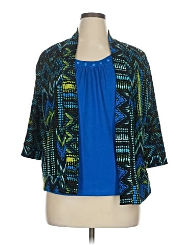 Sag Harbor Short Sleeve Blouse (view 1)