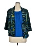 Sag Harbor Blue Short Sleeve Blouse Size XL (petite) - photo 1