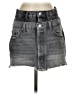 Zara Gray Denim Skirt Size S - photo 1