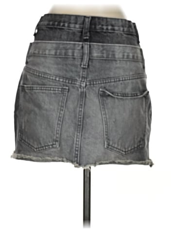 Zara Denim Skirt (view 2)
