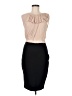 Zara Basic Tan Cocktail Dress Size M - photo 1