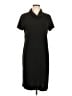 George Solid Black Casual Dress Size L - photo 1