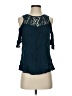 Hinge Teal Sleeveless Blouse Size S - photo 1