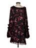 Parker 100% Polyester Black Red Casual Dress Size S - photo 2