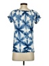 Chaps Blue Short Sleeve Top Size S (petite) - photo 2