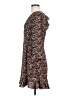 Topshop Floral Brown Pink Casual Dress Size 8 - photo 5