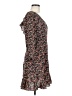 Topshop Floral Brown Pink Casual Dress Size 8 - photo 4