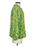 Lilly Pulitzer 100% Silk Green Blouse Size 4 - photo 4