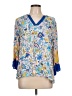 Bariloche Blue 3/4 Sleeve Blouse Size EU (FR) 44 / US 12 - photo 1