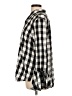 Time and Tru Checkered-gingham Black Long Sleeve Blouse Size L - photo 5
