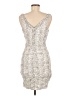 Express Tweed Silver Cocktail Dress Size 8 - photo 2