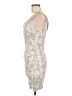 Express Tweed Silver Cocktail Dress Size 8 - photo 5