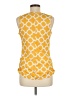 C'est La Vie Yellow Sleeveless Blouse Size M - photo 2