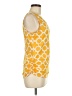 C'est La Vie Yellow Sleeveless Blouse Size M - photo 4