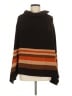 Inverni Stripes Brown Poncho One size - photo 1