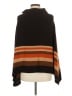 Inverni Stripes Brown Poncho One size - photo 2