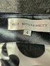 Nuj Novakhett Solid Black Formal Skirt Size 4 - photo 4