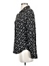 Cloth & Stone 100% Rayon Black Long Sleeve Blouse Size XS - photo 5