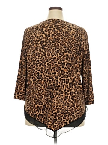 Carmen Carmen Marc Valvo 3/4 Sleeve Blouse (view 2)