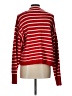 Lush Stripes Red Pullover Sweater Size L - photo 2