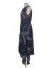 Gap Paisley Blue Cocktail Dress Size S - photo 5