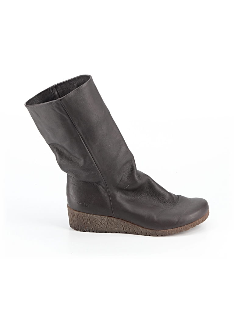 Pre-owned Arche Boots In Brown