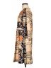 Unbranded 100% Polyester Print Tan Casual Dress Size M - photo 5