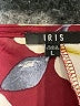 iris 100% Polyester Burgundy Kimono Size L - photo 7
