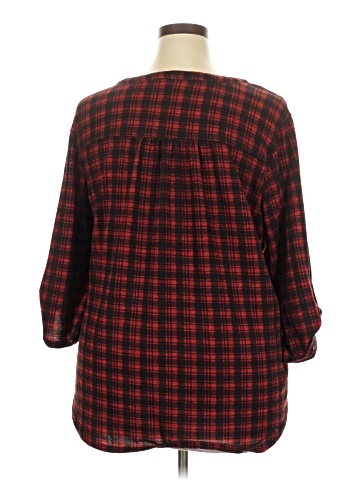 NY Collection 3/4 Sleeve Blouse (view 2)