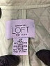 Ann Taylor LOFT 100% Polyester Argyle Green Jacket Size 4 (petite) - photo 3