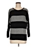 a.n.a. A New Approach Stripes Gray Pullover Sweater Size M (petite) - photo 1